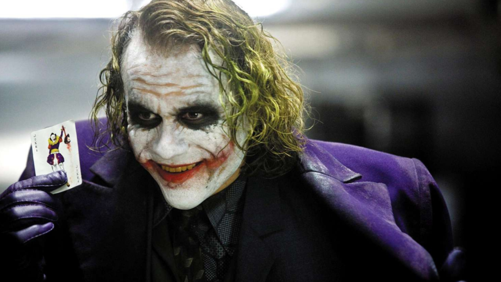 Heath Ledger as Joker